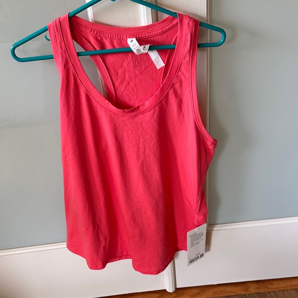 lululemon athletica Coral Pink Scoop Neck top  Love Tank